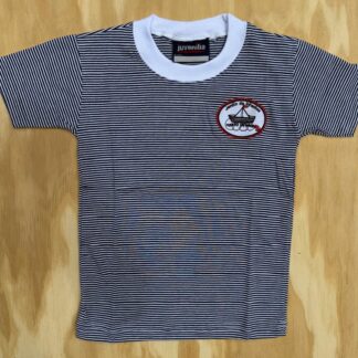 Remera Rayada Manga Corta
