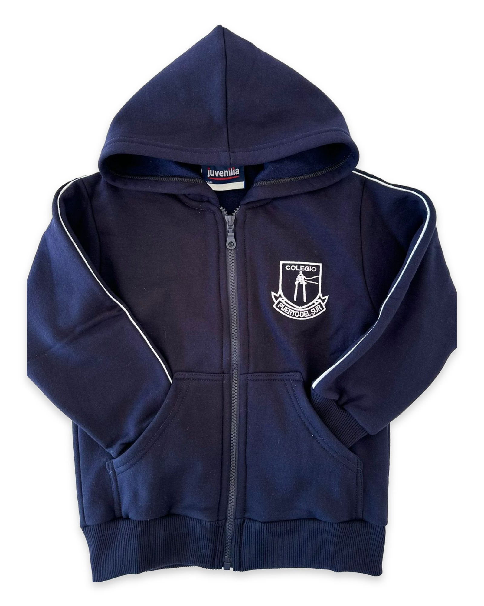 Campera Azul Marino Colegio — uniforme escolar Muelle Austral