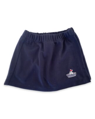 Pollera Jardin con Shorts Calza — uniforme escolar Muelle Austral