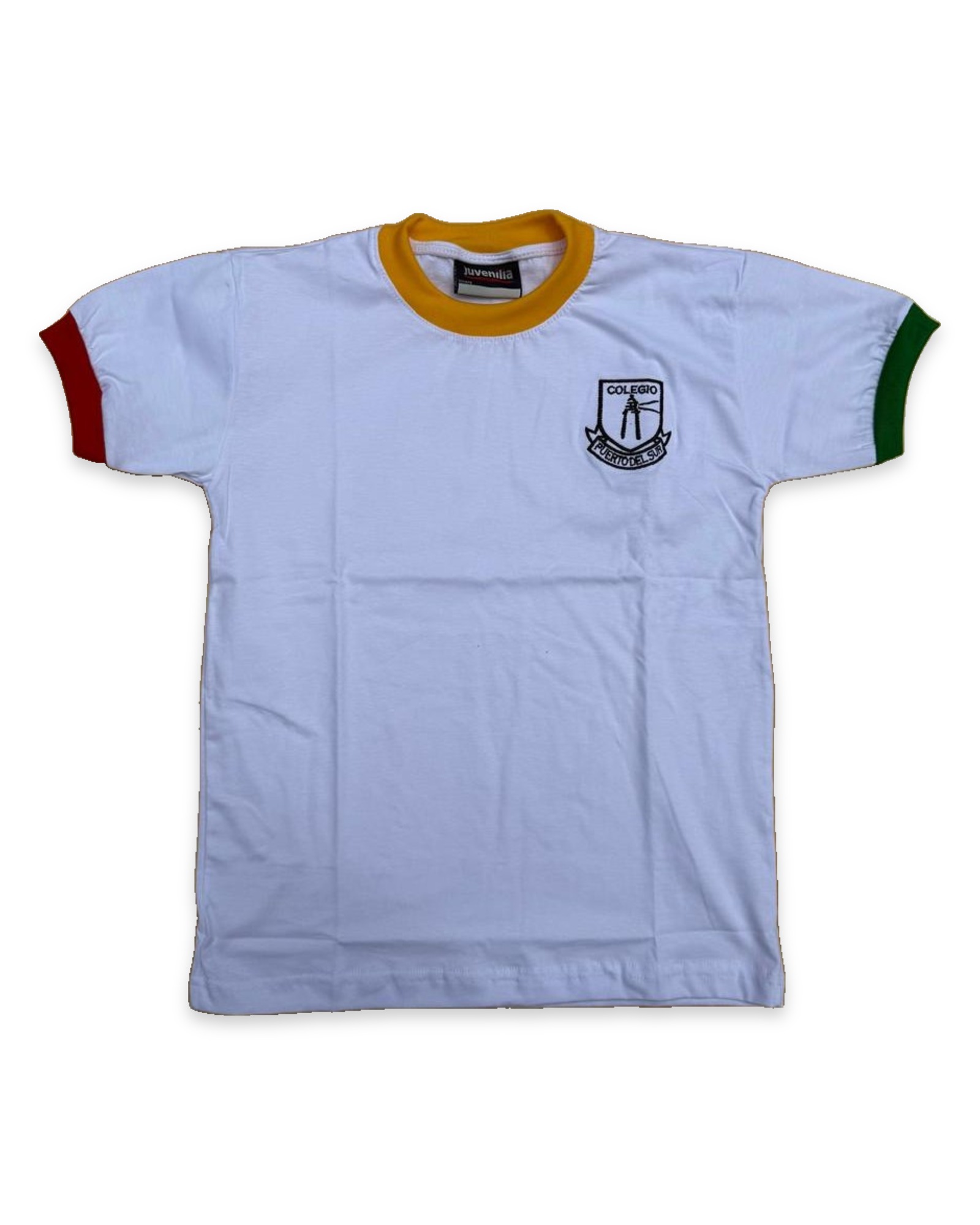 Remera de Gimnasia Primaria — uniforme escolar Muelle Austral